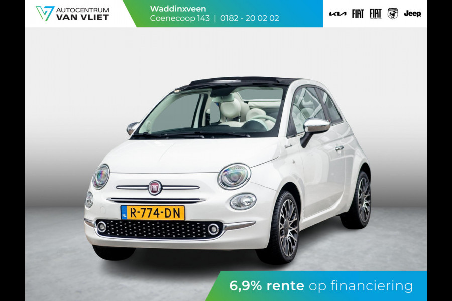 Fiat 500C Hybrid Dolcevita | Special Edition | Navi | Clima | Half Leder| 16" | PDC | Apple Carplay | Kap Beige