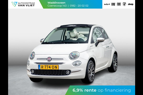 Fiat 500C Hybrid Dolcevita | Special Edition | Navi | Clima | Half Leder| 16" | PDC | Apple Carplay | Kap Beige