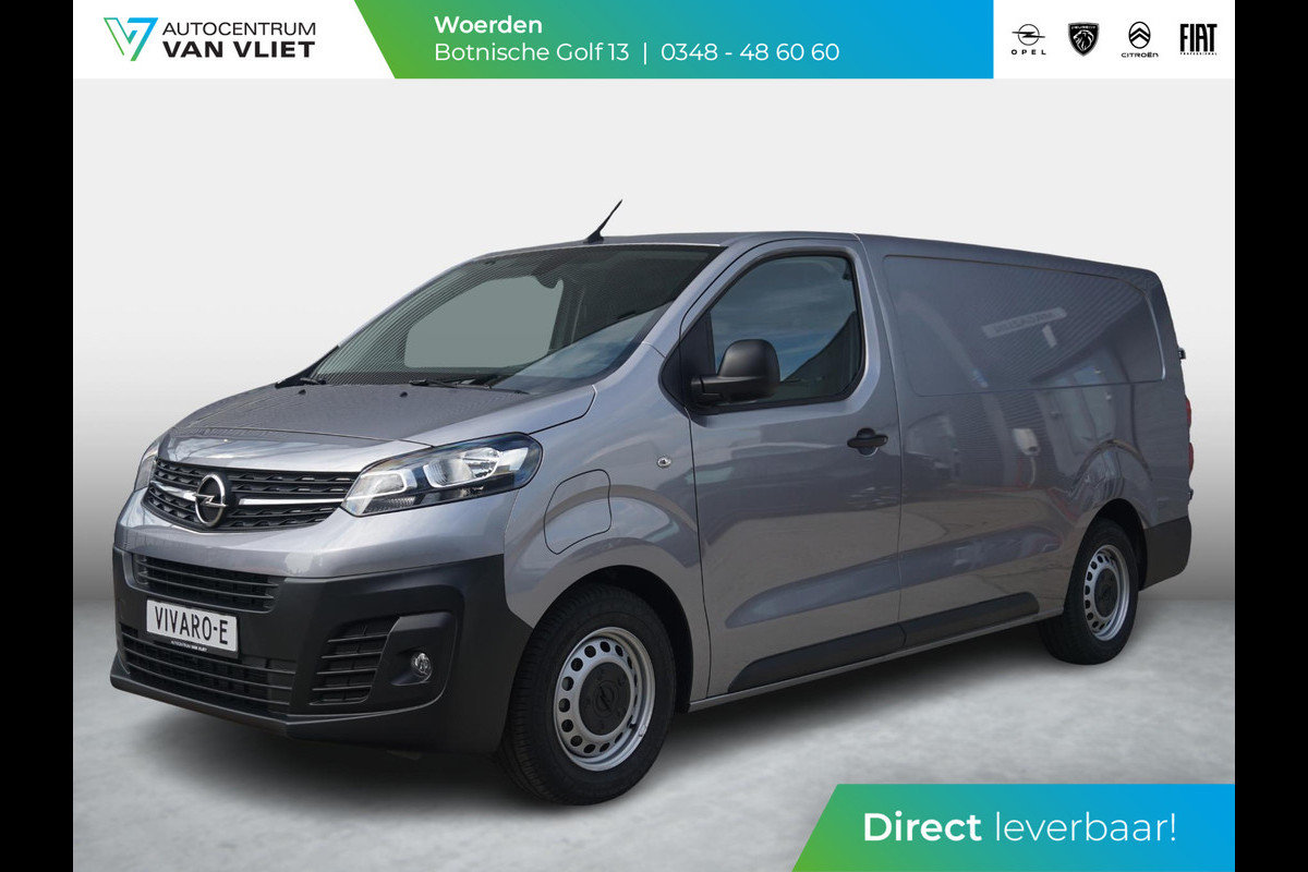 Opel Vivaro Electric L3 75 kWh | tot 8 jaar garantie | navigatie incl. Apple Carplay | airco | parkeersensoren | e-Call pakket | 3-zitplaatsen | rijklaarprijs