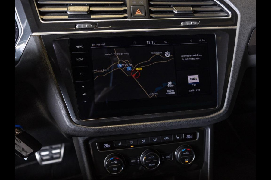 Volkswagen Tiguan 2.0 TSI 4Motion 2x R-line / 220pk / Leder / Pano / Led / Head-up / Virtual Cockpit / 360 camera