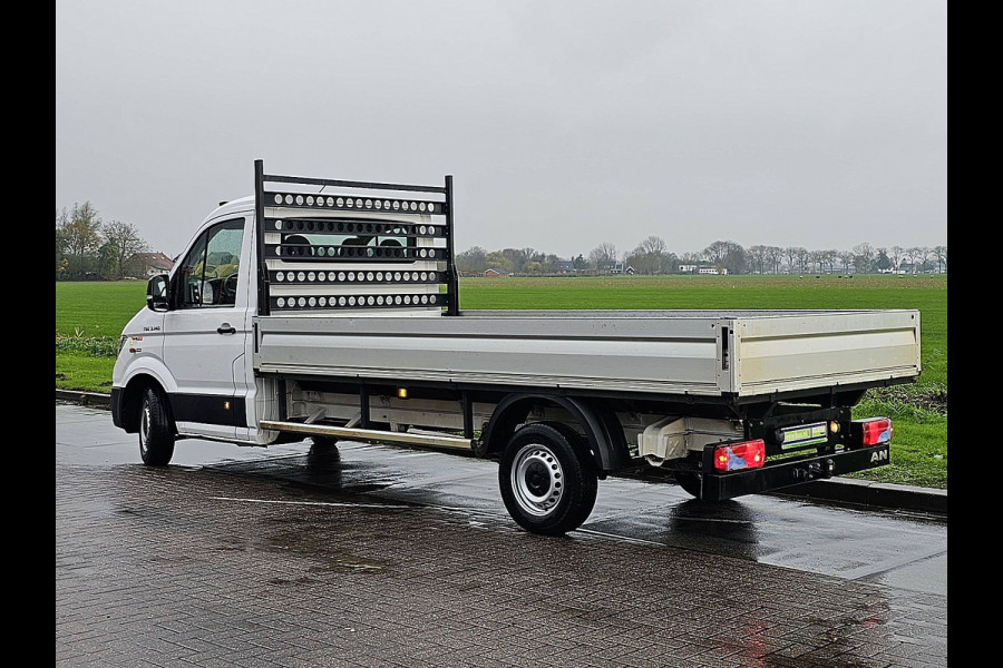 MAN TGE 35 2.0 L3 Open-Laadbak Trekhaak Airco 3-Zits Navi 140Pk Euro6!