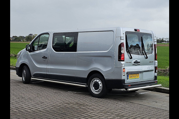 Renault Trafic 2.0 dCi 150 T29 L2H1 DC Airco Automaat Navi Sidebars Euro6 150Pk NAP 1e Eigenaar!