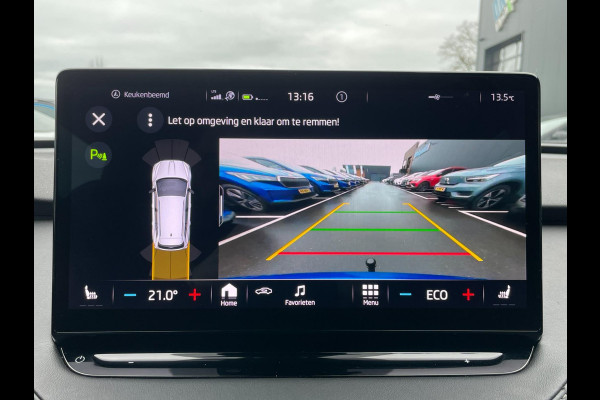 Škoda ENYAQ iV 60 Sportline|SOH 89%|AFN.TREKHAAK|KUIPSTOEL|CARPLAY/ANDROID|CAMERA|ACC|STOEL+STUURVERW.|IN.BTW|NL-AUTO|1e EIG.|NAP|