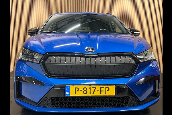 Škoda ENYAQ iV 60 Sportline|SOH 89%|AFN.TREKHAAK|KUIPSTOEL|CARPLAY/ANDROID|CAMERA|ACC|STOEL+STUURVERW.|IN.BTW|NL-AUTO|1e EIG.|NAP|