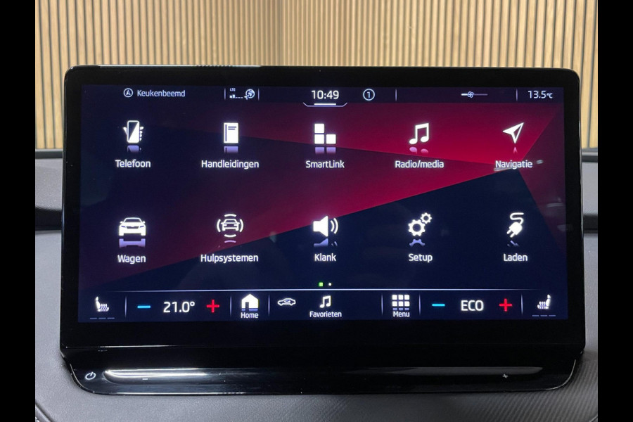 Škoda ENYAQ iV 60 Sportline|SOH 89%|AFN.TREKHAAK|KUIPSTOEL|CARPLAY/ANDROID|CAMERA|ACC|STOEL+STUURVERW.|IN.BTW|NL-AUTO|1e EIG.|NAP|