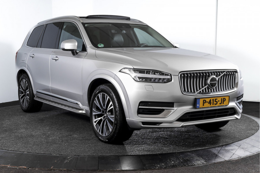 Volvo XC90 2.0 T8 Recharge AWD Inscription Exclusive Orig. NL | Luchtvering | Running Boards | Elek. Trekhaak | S/K-Panodak | Head-Up | Adapt. Cruise | Stuur-+Stoelverwarming+Ventilatie | Harman/Kardon | 360 Camera | NAV + App Connect | Dascam | LM 20''