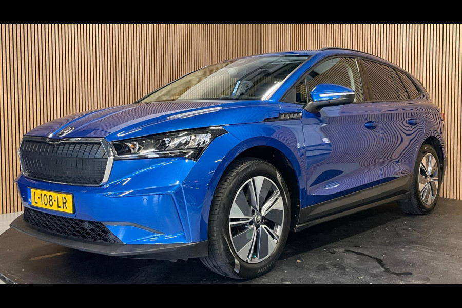 Škoda ENYAQ iV 60|88% SOH|1/2LEDER|STOELVERW|CAMERA|CARPLAY|ANDROID AUTO|NAVIGATIE|CLIMATE, CRUISE CONTROL|NL|NAP|1e EIG|INCL BTW|