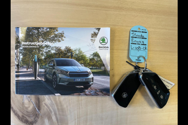 Škoda ENYAQ iV 60|88% SOH|1/2LEDER|STOELVERW|CAMERA|CARPLAY|ANDROID AUTO|NAVIGATIE|CLIMATE, CRUISE CONTROL|NL|NAP|1e EIG|INCL BTW|