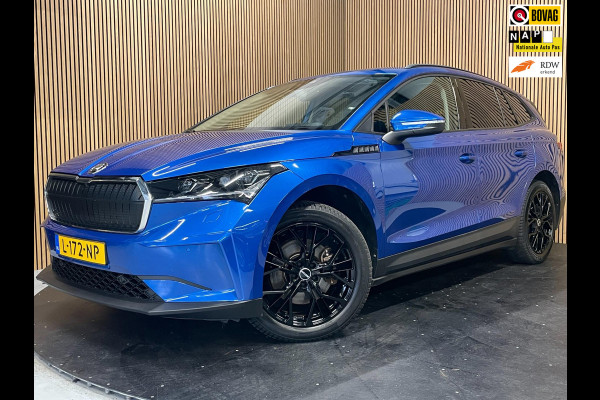 Škoda ENYAQ iV 60 First|91% SOH|LEDER|TREKH|ELEK.INTER|STOEL+STUURVERW|ACC|CARPLAY+ANDROID|NAVI|CLIMA+CRUISE|NL|NAP|1e EIG|IN BTW|