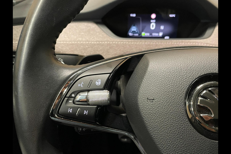 Škoda ENYAQ iV 60 First|91% SOH|LEDER|TREKH|ELEK.INTER|STOEL+STUURVERW|ACC|CARPLAY+ANDROID|NAVI|CLIMA+CRUISE|NL|NAP|1e EIG|IN BTW|