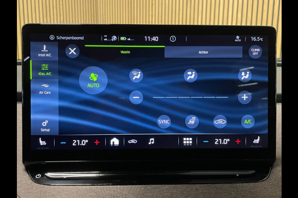 Škoda ENYAQ iV 60 First|91% SOH|LEDER|TREKH|ELEK.INTER|STOEL+STUURVERW|ACC|CARPLAY+ANDROID|NAVI|CLIMA+CRUISE|NL|NAP|1e EIG|IN BTW|