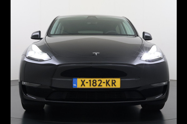Tesla Model Y Performance 535pk AWD 75kWh SOH 95% Warmtepomp Panoramadak Navi Ecc Leder Lmv 21" Keyless Led Elek.Achterklep Memory Stoel+Stuurverwarming AMD-Ryzen­™-Processor 1e Eigenaar Origineel Nederlandse Auto Fabrieksgarantie tot 14-12-2027 Batterij en Motorgarantie tot 14-12-2031/192.000km