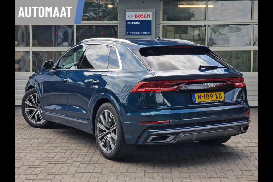 Audi Q8 55 TFSI e quattro 422PK S-Line | SOH 91% | Luchtvering |irtual | Sfeer | Leer |