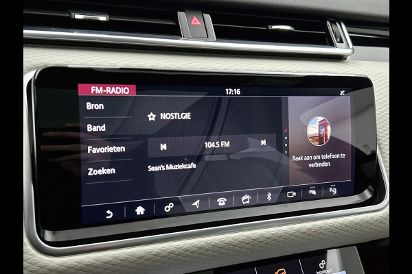 Land Rover Range Rover Velar 3.0 V6 AWD R-Dynamic HSE(Dealer OnderH, Panorama, Trekhaak, Carplay, Camera, StoelV, Cruise Con, Etc)