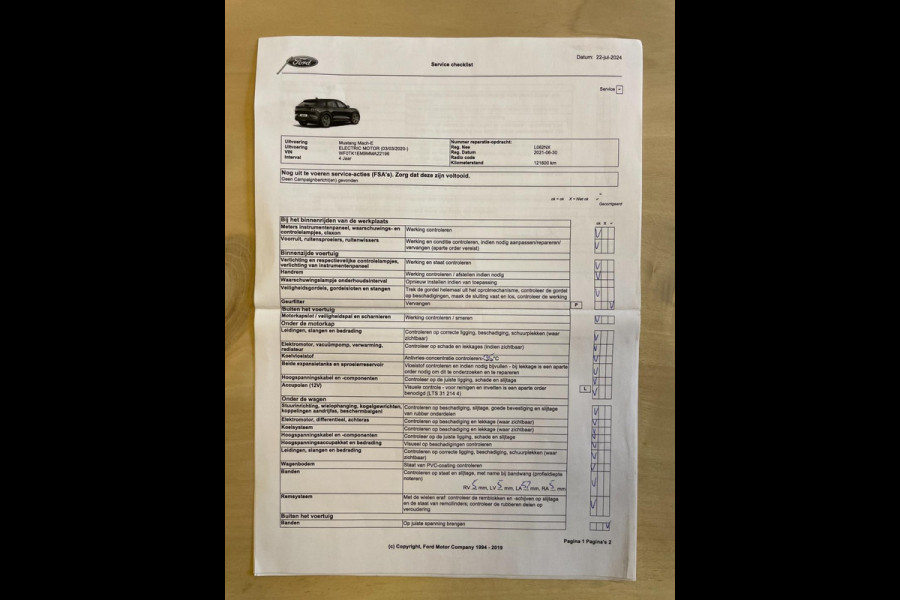 Ford Mustang Mach-E RWD 75 kWh|93,5% SOH|AFN. TREKHAAK|LEDER|ACC|B&O AUDIO|360 CAMERA|CARPLAY|STOEL-, STUURVERW.|NL-AUTO|1e EIG.|