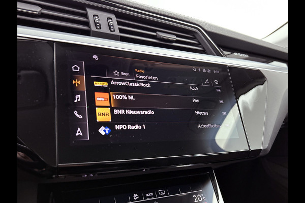 Audi e-tron 55 quattro Business edition 95 kWh (TREKHAAK AFNEEMBAAR, ELEKT. STOELEN, NAVIGATIE, CAMERA, 1e EIGENAAR)