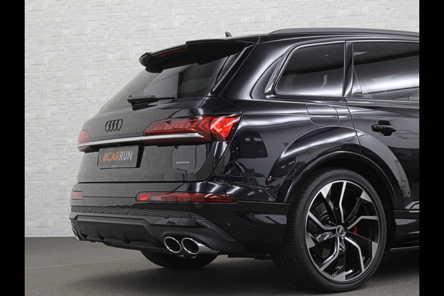 Audi Q7 55 TFSI e S-Line | Panorama | Leder | Luchtvering | LED-Matrix | Keyless-Go | 22 inch | Memory | Stoelverwarming V+A | Camera | Virtual-Cockpit | 3-Zone Clima | Draadloos Laden | Standkachel | Getint Glas |