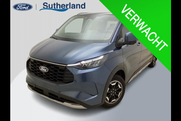 Ford Transit Custom Tourneo 340 2.5 PHEV L2H1 Active 233pk | Adaptieve Cruise | Stuurverwarming | 8 Pers | Prijs incl. BTW en BPM | Wegklapbare Trekhaak | Dubbele Schuifdeur | BLIS | B&O Audio | Verlengde Fabrieksgarantie tot 06-2029