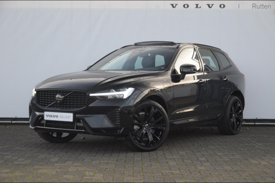 Volvo XC60 T6 350PK Automaat AWD Plus Black Edition / Trekhaak / Panoramadak / BLIS / Adaptieve cruise control / Keyless entry / Stoel - en stuurwielverwarming / elektrische stoelen met geheugen / Parkeersensoren met 360 camera / Elektrische achterklep