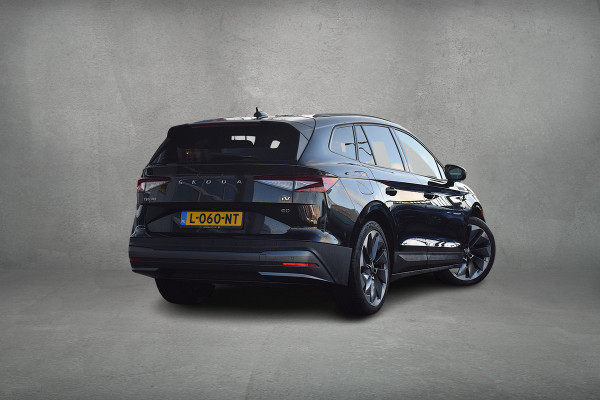 Škoda ENYAQ iV 60 First Edition | Stuur- en Stoelverw. | Camera | CarPlay | 21” LM