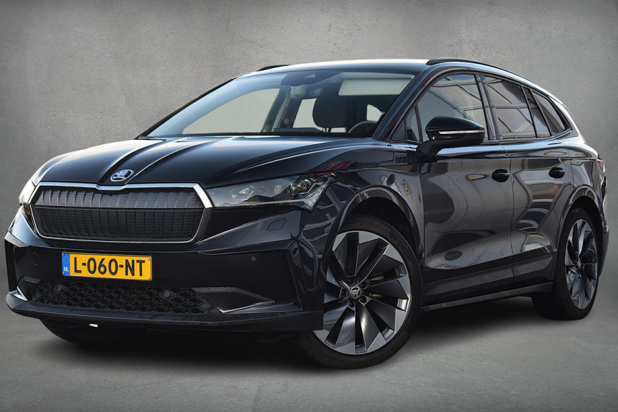 Škoda ENYAQ iV 60 First Edition | Stuur- en Stoelverw. | Camera | CarPlay | 21” LM
