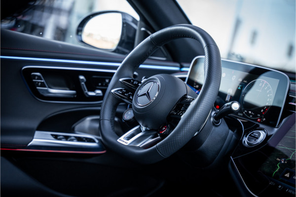 Mercedes-Benz E-Klasse Estate AMG 53 4MATIC+ Hyperscreen ** Massage ** Burmester ** Panodak ** Trekhaak ** Verwarmd stuurwiel ** Standkachel ** Verlichte grille ** Dashcam