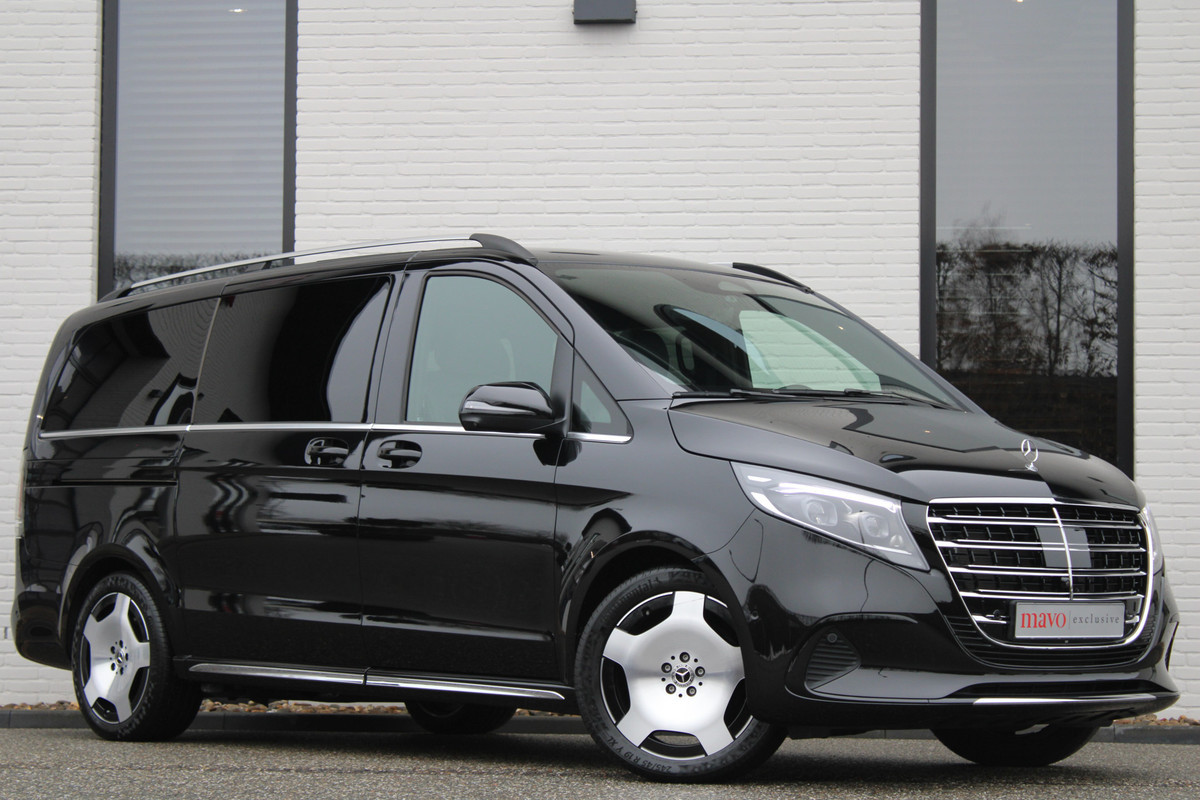 Mercedes-Benz V-Klasse 300d / AMG / Exclusive / DC / 4-matic / Luchtvering / Pano / 360 Cam / Burmester / Vol Opties / NIEUW!!