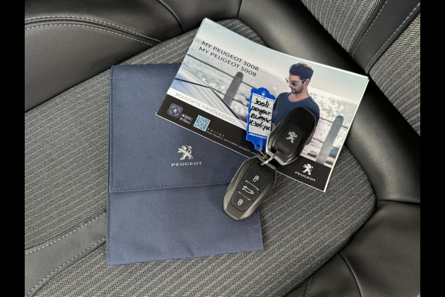 Peugeot 3008 1.2 PureTech Premium Automaat Trekhaak Cruise Climate Digitaal Dashboard Led 360 Camera Carplay Riem is vervangen