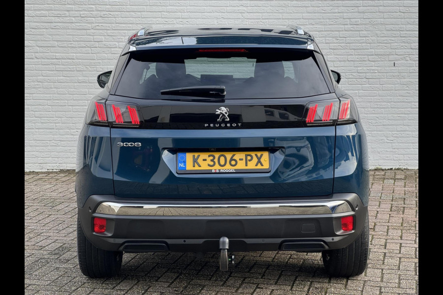 Peugeot 3008 1.2 PureTech Premium Automaat Trekhaak Cruise Climate Digitaal Dashboard Led 360 Camera Carplay Riem is vervangen