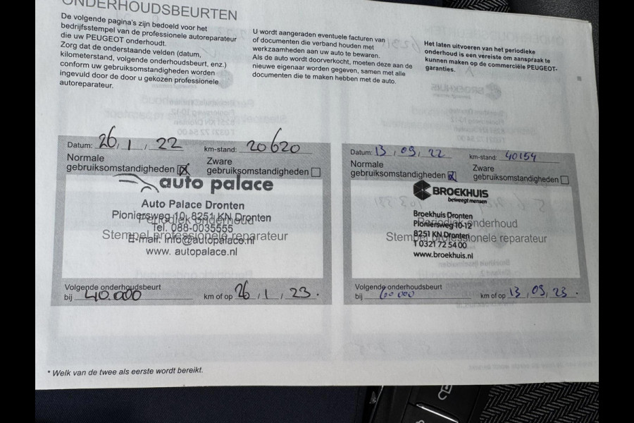 Peugeot 3008 1.2 PureTech Premium Automaat Trekhaak Cruise Climate Digitaal Dashboard Led 360 Camera Carplay Riem is vervangen
