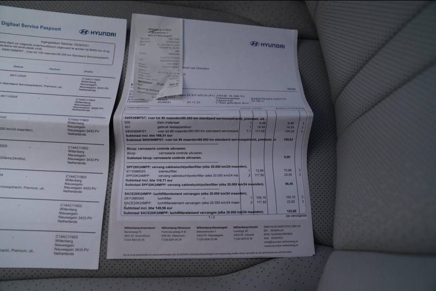 Hyundai NEXO FCEV | Verwarmde stoelen | Camera | Dealer onderhouden | Verwarmd stuurwiel | LED | Elek achterklep |