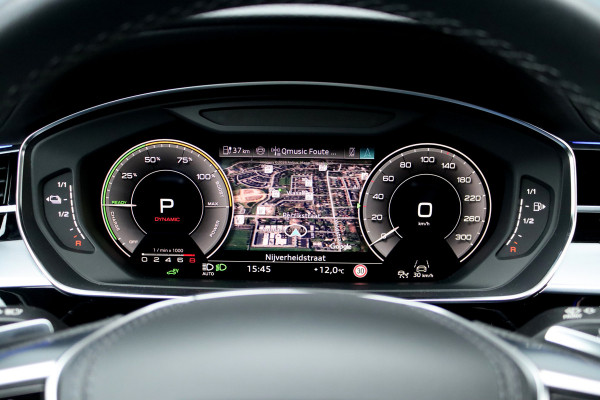 Audi A8 60 TFSI e Quattro S-Line | Luchtvering | ACC | Bang&Olufsen | Massage | Stoelventilatie | HUD | Zonnerollo's | Soft-Close | Hulppakket Tour + Plus | Voorklimatisering | Matrix-LED | Contourstoelen voor |