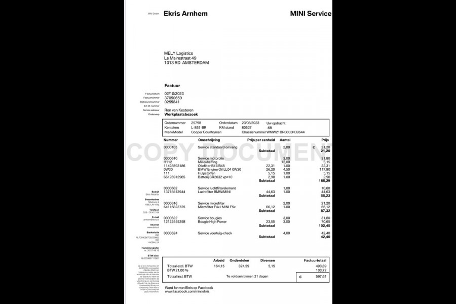 MINI Countryman 1.5 Cooper Boardwalk Edition