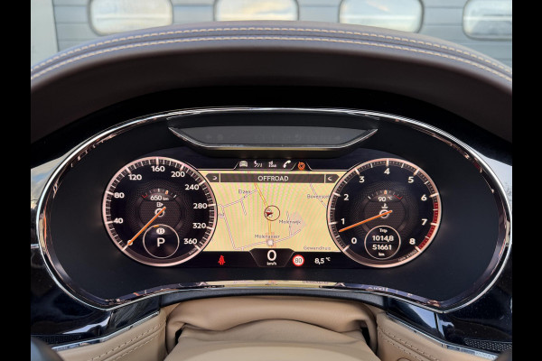 Bentley Continental GTC 6.0 W12 | 360* Camera | Massage | Head-Up | Nightvision | Stoelverwarming/Koeling | Adaptive Cruise Control | DAB |