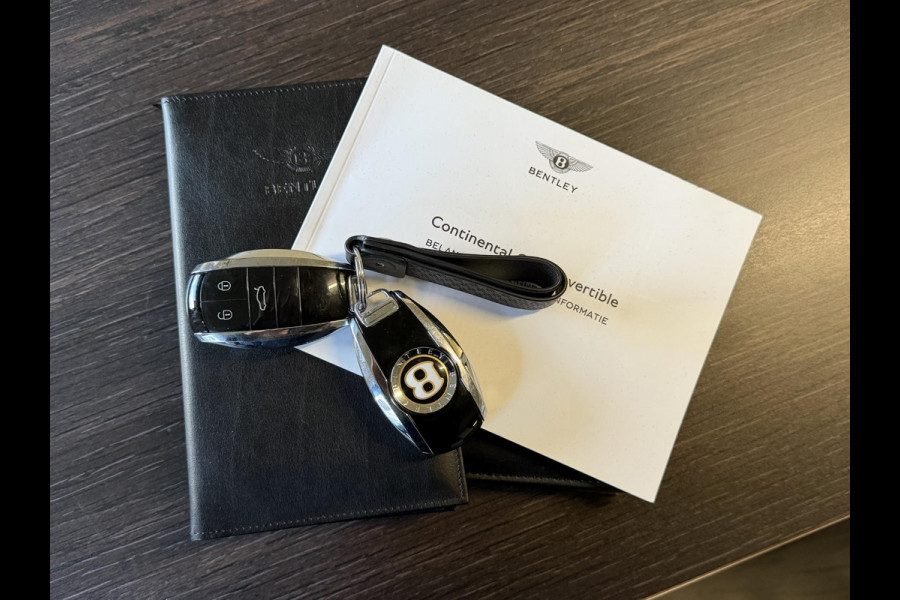 Bentley Continental GTC 6.0 W12 | 360* Camera | Massage | Head-Up | Nightvision | Stoelverwarming/Koeling | Adaptive Cruise Control | DAB |