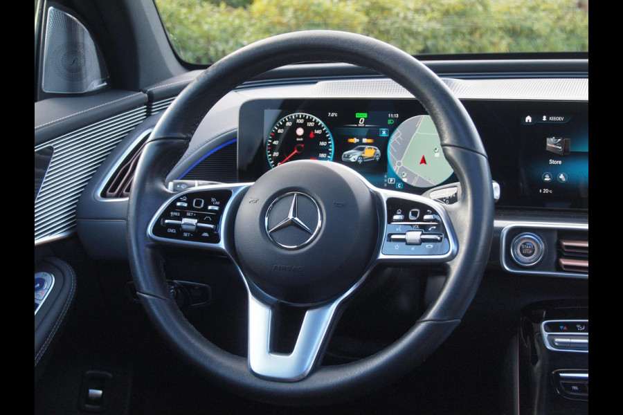 Mercedes-Benz EQC 400 4MATIC Business Solution Luxury 80 kWh | SOH 94% | Head-Up Display | Burmester Audio | 360 Camera | Schuifdak | Trekhaak |