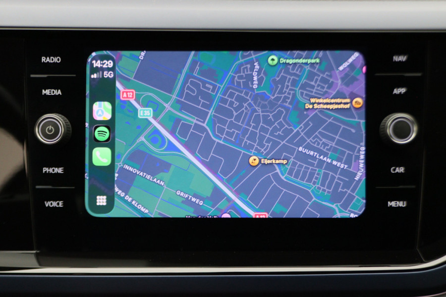 Volkswagen Polo 1.0 TSI Highline Climate, Apple Carplay, Stoelverwarming, Cruise, PDC, 15"