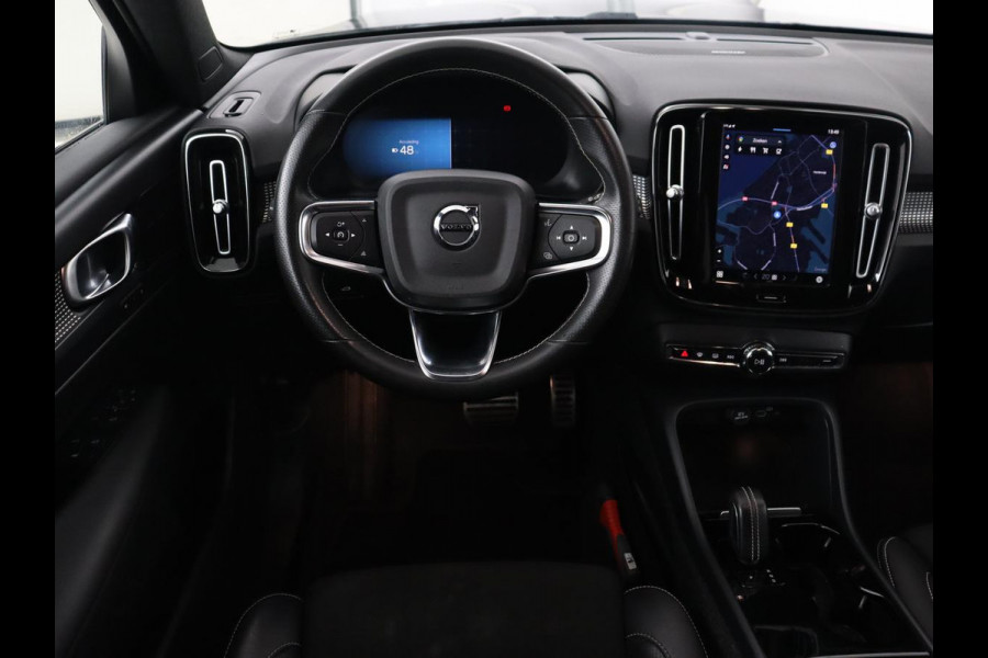 Volvo XC40 Recharge P8 AWD R Design | Stoel & stuurverwarming | Camera | Leder/Alcantara | Adaptive cruise | Keyless | Full LED | Navigatie | Harman/Kardon