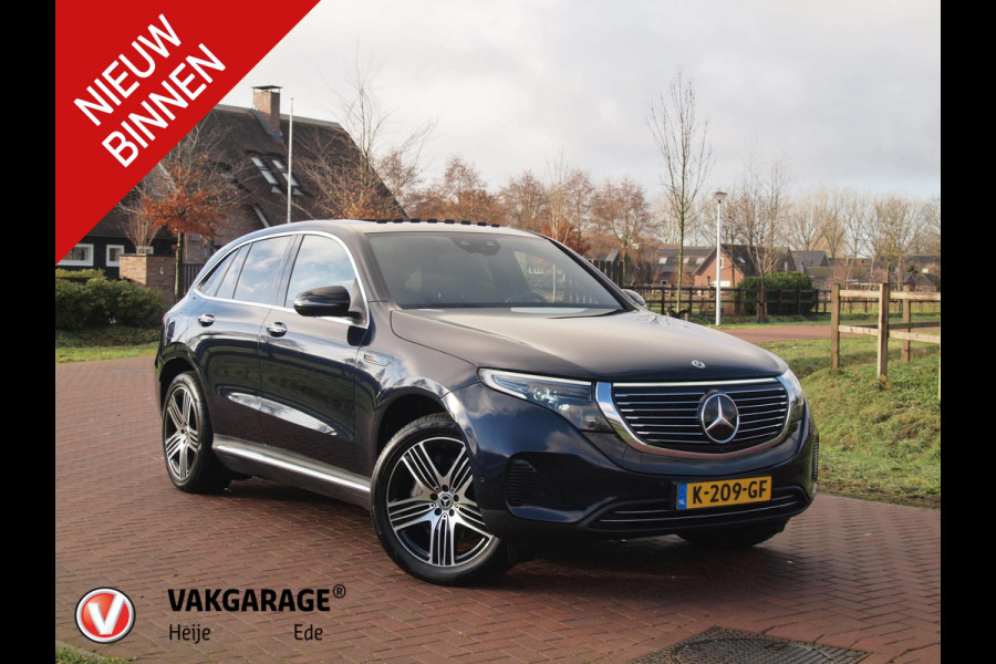 Mercedes-Benz EQC 400 4MATIC Business Solution Luxury 80 kWh | SOH 94% | Head-Up Display | Burmester Audio | 360 Camera | Schuifdak | Trekhaak |