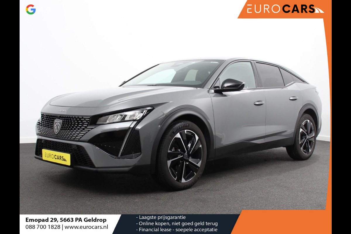 Peugeot 408 1.2 PureTech Allure 130 pk Automaat DEMO ! Navigatie Apple Carplay/Android Auto Airco Camera Parkeer sensoren Cruise Control Led Lichtmetalen Velgen Stoelverwarming