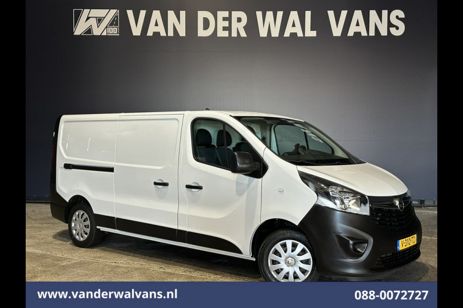 Opel Vivaro 1.6 CDTI 126pk L2H1 Euro6 Airco | Navigatie | LED | Cruisecontrol | Trekhaak Parkeersensoren, Bijrijdersbank