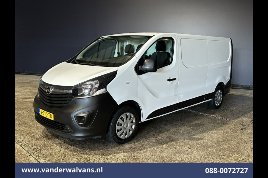 Opel Vivaro 1.6 CDTI 126pk L2H1 Euro6 Airco | Navigatie | LED | Cruisecontrol | Trekhaak Parkeersensoren, Bijrijdersbank
