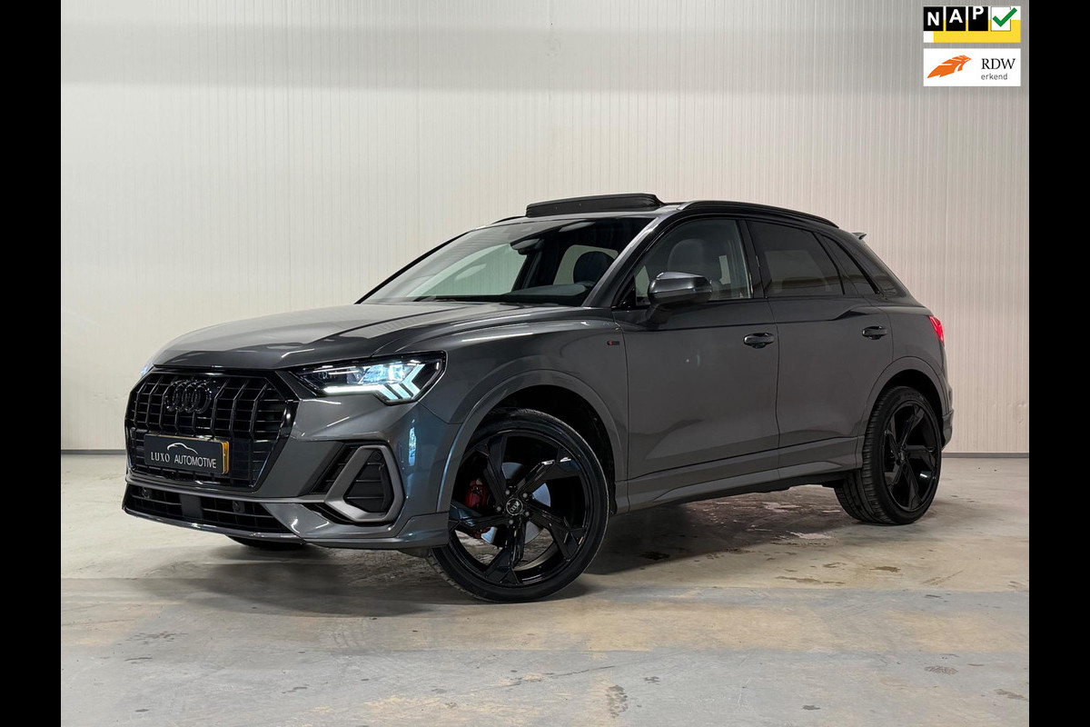 Audi Q3 35 TFSI S edition | NAP | 3x S-LINE | PANO | BLACK OPTIC | CAMERA