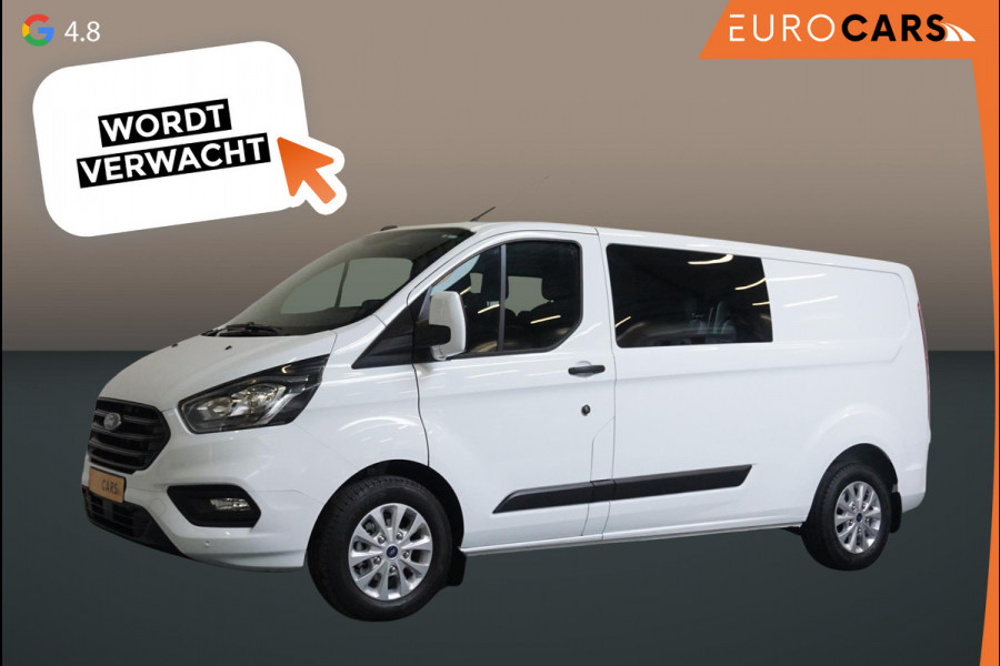 Ford Transit Custom 300 2.0 TDCI L2H1 Trend Dubbele Cabine Automaat 5p | Airco | Navigatie | Bluetooth | Trekhaak