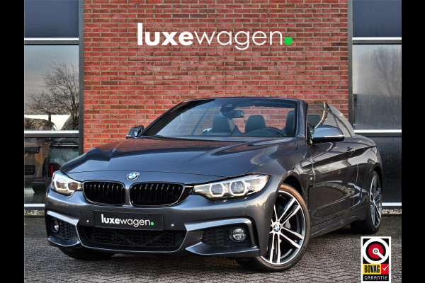 BMW 4 Serie Cabrio 440i M-Sport H/K Carplay HUD El-zetels 19inch NL-auto