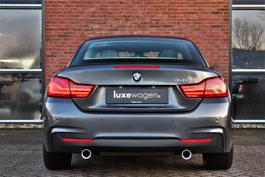 BMW 4 Serie Cabrio 440i M-Sport H/K Carplay HUD El-zetels 19inch NL-auto
