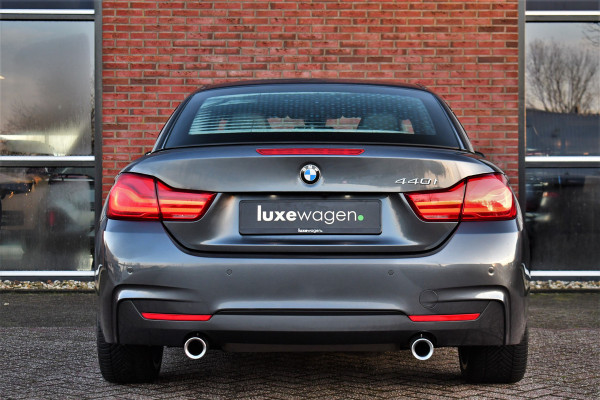 BMW 4 Serie Cabrio 440i M-Sport H/K Carplay HUD El-zetels 19inch NL-auto