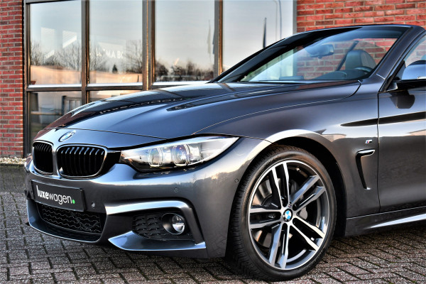 BMW 4 Serie Cabrio 440i M-Sport H/K Carplay HUD El-zetels 19inch NL-auto