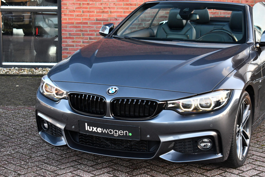 BMW 4 Serie Cabrio 440i M-Sport H/K Carplay HUD El-zetels 19inch NL-auto