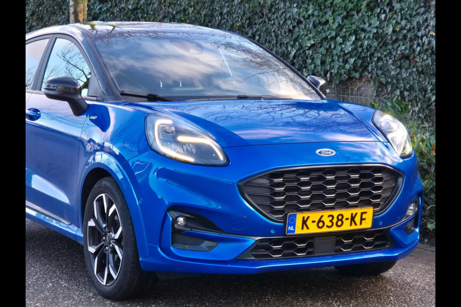 Ford Puma 1.0 EcoBoost Hybrid ST-Line X Android Adaptive Cruise Line Assist Dode hoek Full optie zwart dak LED NAP Camera Trekhaak